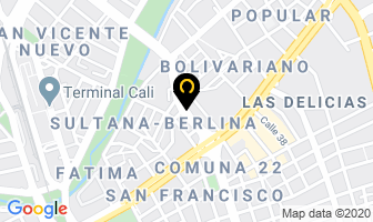 Mapa de Mfg Publicidad Impresion Digital en Cali