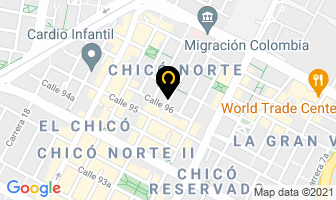 Mapa de Mfv Comunicaciones en Bogotá D.C