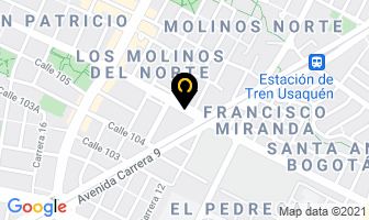 Mapa de Mg Colombia en Bogotá D.C