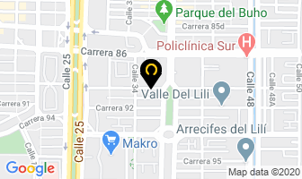 Mapa de Mg Medical Group S.a.s en Cali