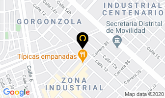 Mapa de M.g.c. & Cía. S.a.s. en Bogotá D.C