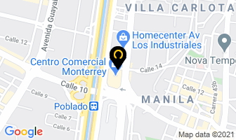 Mapa de M.h.s. Ltda en Medellín