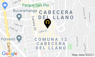 Mapa de Mi Café Tinto en Bucaramanga