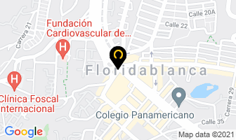 Mapa de Mi Empresa en Floridablanca