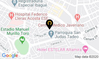 Mapa de Mi Lavandería en Ibagué