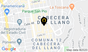 Mapa de Mi Nido en Bucaramanga