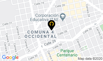 Mapa de Mi Ranchito en Bucaramanga