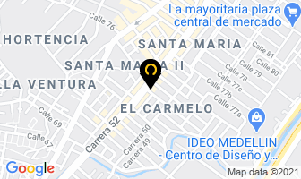 Mapa de Mi Ruka Video Bar en Medellín