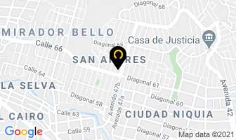 Mapa de Mi Tarea.com en Medellín