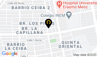 Mapa de Mia Piazzetta Pizza Bar en Cúcuta