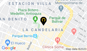 Mapa de Micromatización Ltda en Medellín
