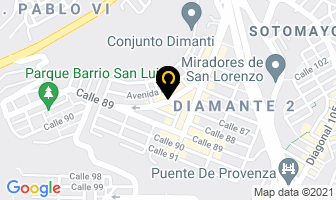 Mapa de Micromercado Bombini en Bucaramanga