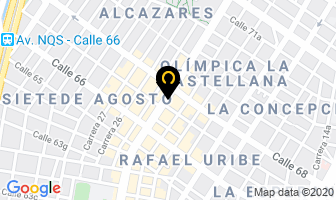 Mapa de Microscopia & Hospitalarios en Bogotá D.C