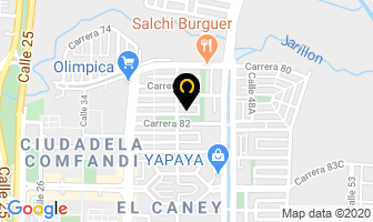 Mapa de Miel De Abejas Paty en Cali