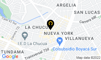 Mapa de Miel Nuga Luz en Bogotá D.C