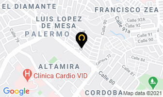Mapa de Miel Y Limón en Medellín