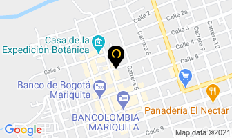 Mapa de Migoplast en Mariquita
