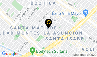 Mapa de Mikadena Ltda. en Bogotá D.C