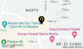 Mapa de Mil Adornos en Santa Marta