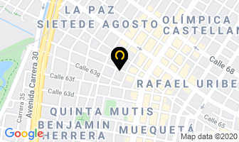 Mapa de Mil Frenos en Bogotá D.C