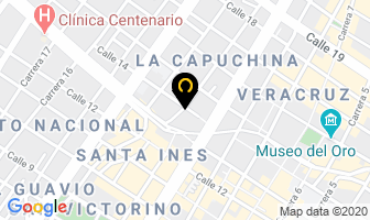 Mapa de Mil Herrajes Ltda. en Bogotá D.C