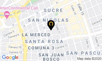 Mapa de Mil Herrajes Ltda. en Cali