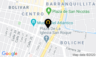 Mapa de Mil Herrajes Ltda. en Barranquilla