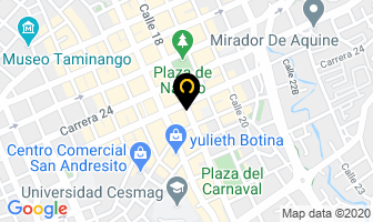 Mapa de Mil Novedades Central en Pasto
