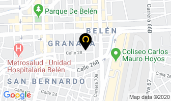 Mapa de Milempaques Ltda. en Medellín
