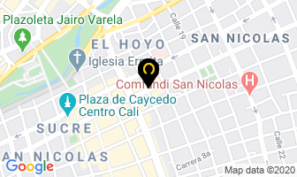 Mapa de Milen Internacional S.a.s en Cali