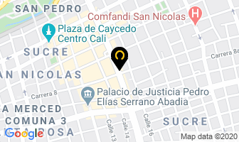 Mapa de Milenio Ltda. en Cali