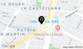 Mapa de Milenio Pc en Bogotá D.C