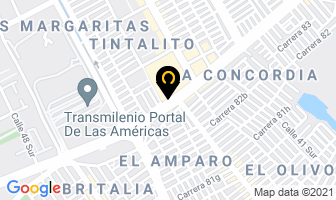Mapa de Milenio Plaza Centro Comercial en Bogotá D.C