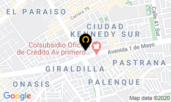 Mapa de Milenio Publicidad en Bogotá D.C