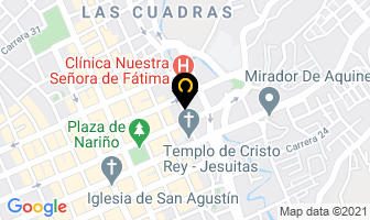 Mapa de Mileniun Editores en Pasto