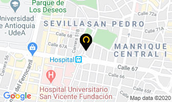 Mapa de Mimania en Medellín