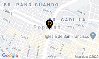Mapa de Mimarte Sensory Gym en Popayán
