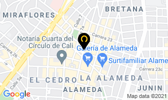 Mapa de Mimbreria “El Limonar” en Cali