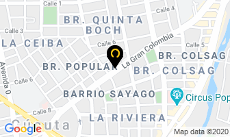 Mapa de Mimmy White en Cúcuta