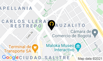 Mapa de Mimos Y Papiros en Bogotá D.C