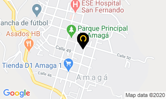 Mapa de Mina El Manantial en Amagá