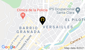 Mapa de Mindec S.a. en Cali