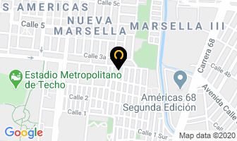 Mapa de Minerales Santa Fé en Bogotá D.C