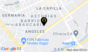 Mapa de Mineroil en Medellín