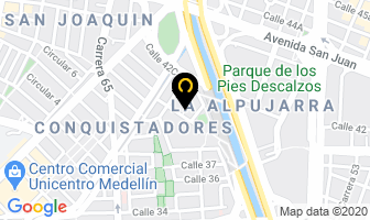 Mapa de Mini Mercado Zeggy. en Medellín