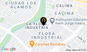 Mapa de Minimarket La Viña en Cali