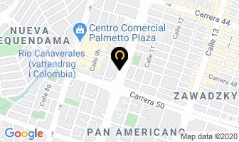 Mapa de Minimarket Nik Lau en Cali
