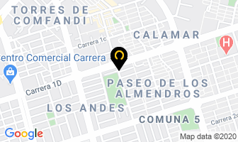 Mapa de Minimercado Los Almendros en Cali