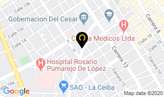 Mapa de Ministerio De Transporte en Valledupar