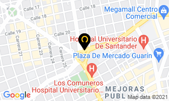 Mapa de Miniteca Makro Dj en Bucaramanga